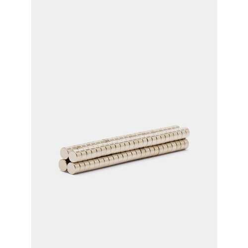 Неодимовые магниты NdFeB N35 3х2 мм В упаковке 100 шт 1199₽