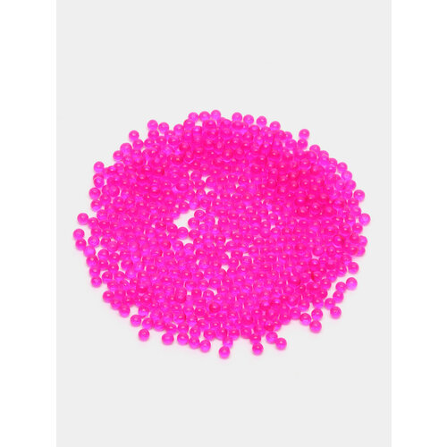 Гидрогелевые шарики для цветов (орбиз, аквагрунт), фуксия, 10 г аквагрунт на 400 мл жидкости набор из 10 штук разных цветов