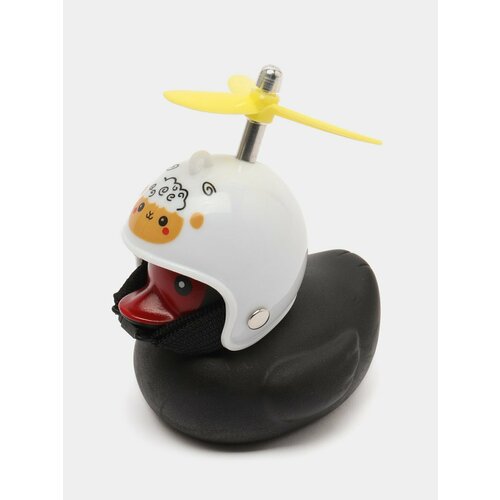 Игрушка Утка в шлеме и очках с пропеллером в машину Цвет Коричневый 548₽