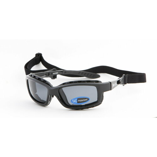 фото Солнцезащитные очки ocean ocean beyst black / grey polarized lenses, черный