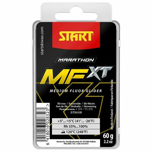 Парафин START MFXT MARATHON GLIDER +5.-15 60г парафин start mfxt purple 2 8 60г