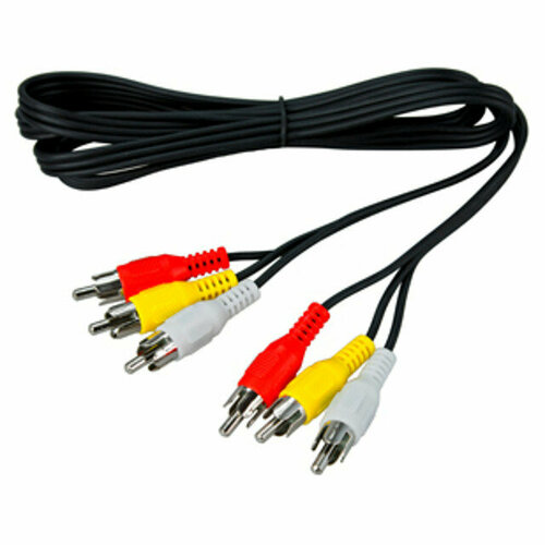 Кабель 3х3 rca 1,5 м