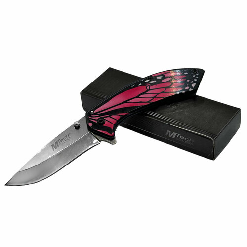 фото Складной нож с пружинным механизмом m-tech monarch mt-a1005pk военпро