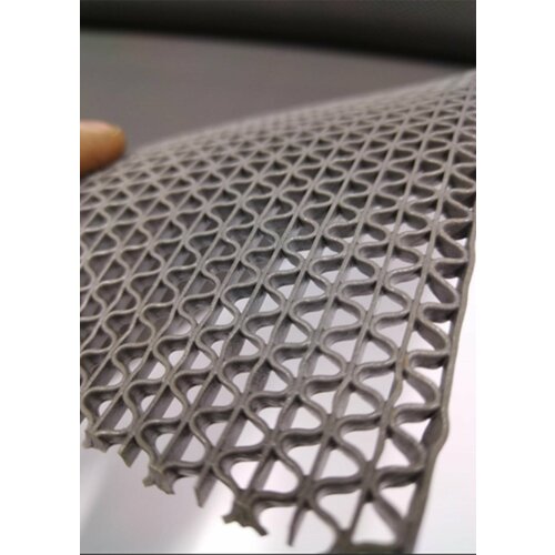 Резиновое покрытие напольное 0.9 на 15 (цвет серый) для ванной, перед дверью, в душевую, от грязи и снега, противоскользящий