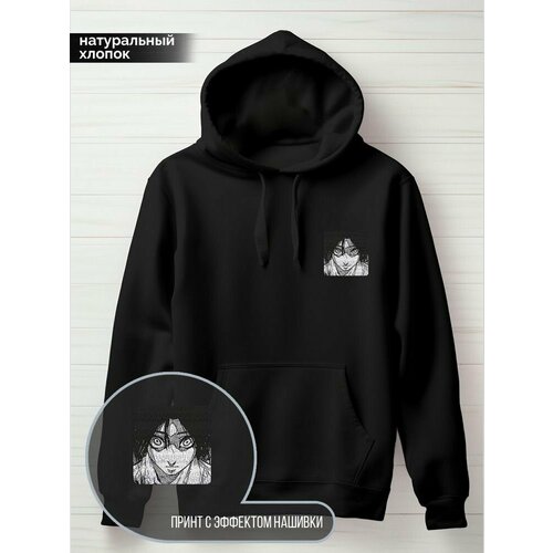 фото Худи hypnotica, размер 2xs, черный