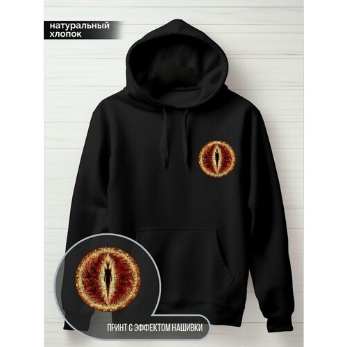 фото Худи hypnotica, размер 2xl, черный