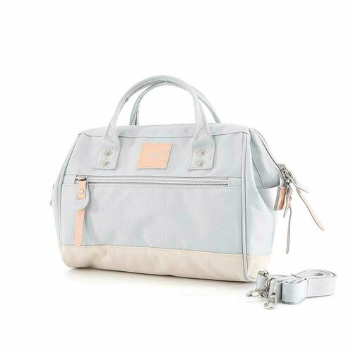 фото Сумка слинг himawari dahlia, голубой, бежевый