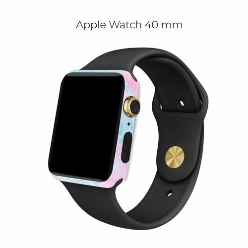 Чехол-наклейка виниловая для корпус Apple Watch 40 mm, защитная пленка для смарт-часов