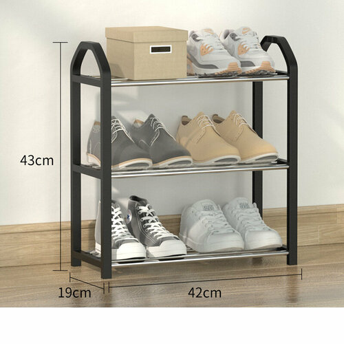 Обувница Полка Этажерка для обуви 3 яруса 1599₽