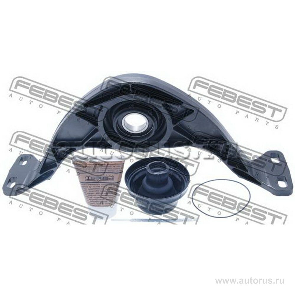Подшипник подвесной карданного вала audi q3 2011- febest vwcb-tig