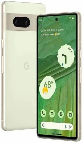 Смартфон Google Pixel 7 8/128 ГБ India (Индия), Dual: nano SIM + eSIM, Lemongrass (желтый) — фото 1