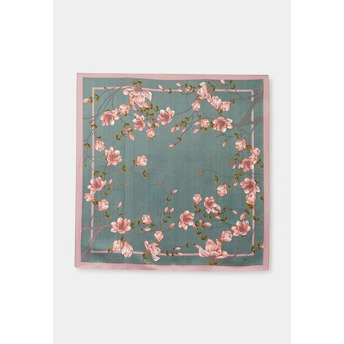 фото Платок rosedena,90х90 см, зеленый