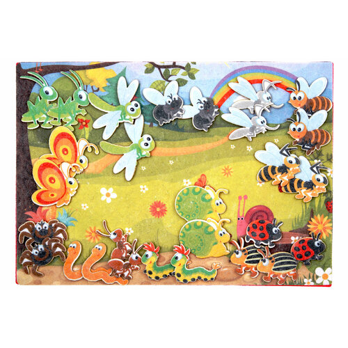 Насекомые фетр 470₽