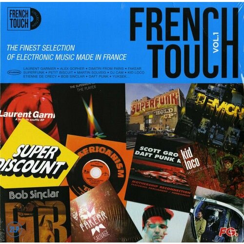 Виниловая пластинка: VARIOUS ARTISTS - FRENCH TOUCH VOL 1 (2LP) виниловая пластинка various artists electronic music anthology by fg the french touch session 2lp