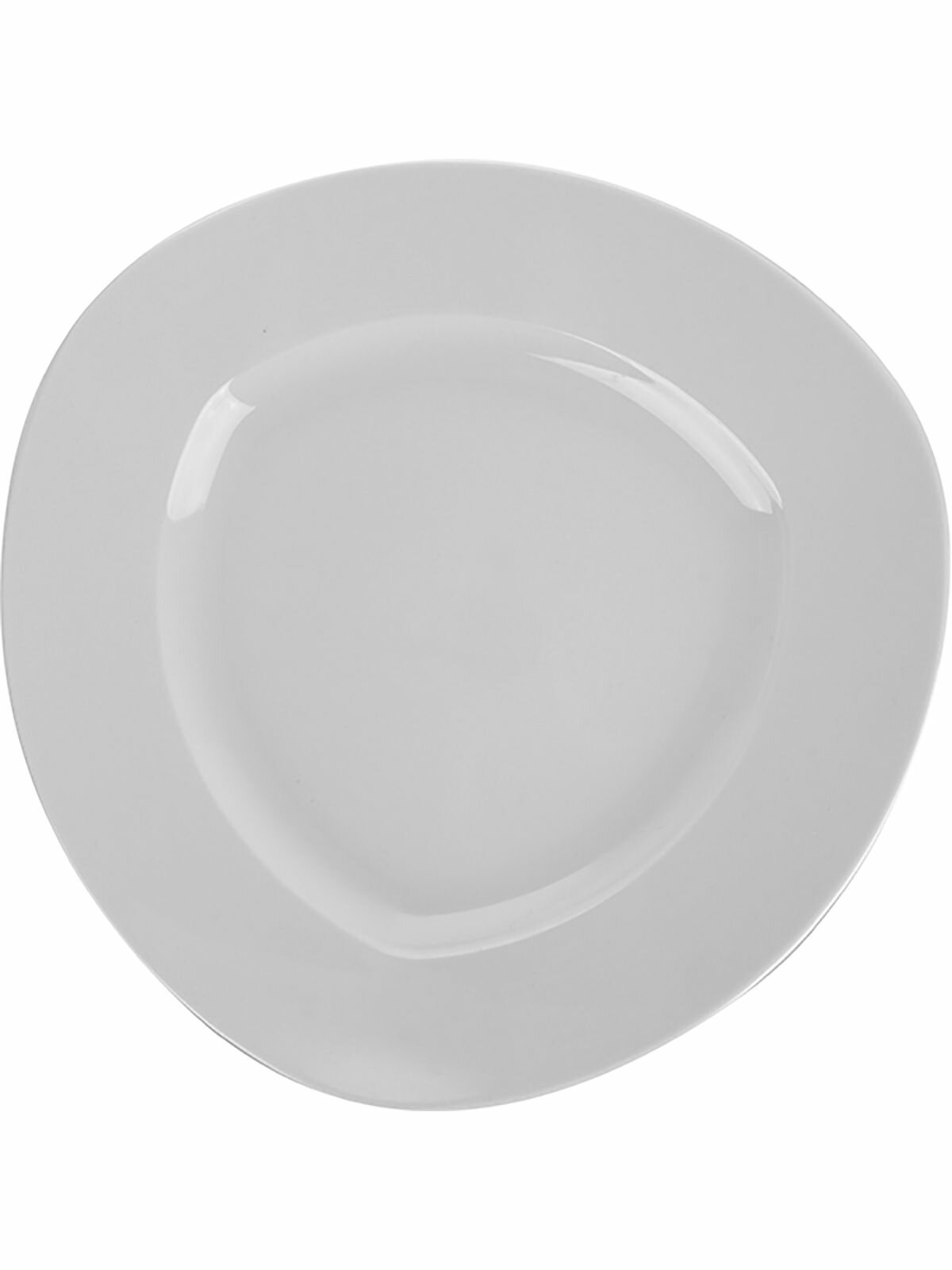 фото Блюдо треугольная Lubiana Rita фарфоровое 31x31 см32 см