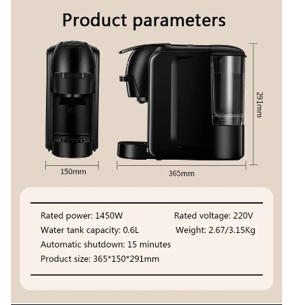 Капсульная кофемашина универсальная, цвет: черный - фотография № 16