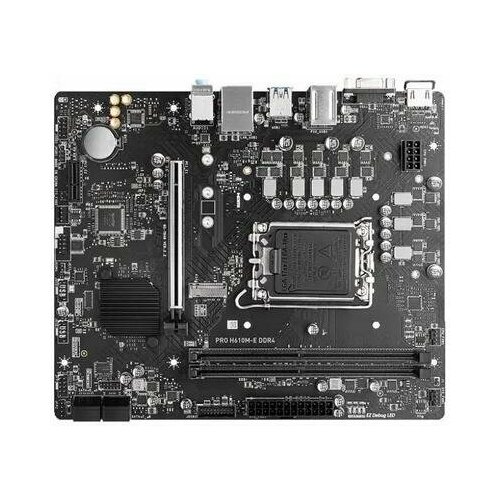 Материнская плата MSI PRO H610M-E 972800₽