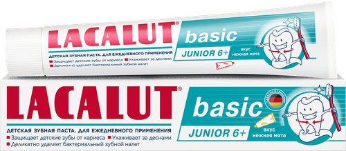 Зубная паста Lacalut Basic Junior 6+ 60г