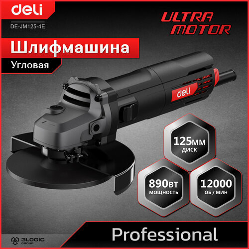    () Deli DE-JM125-4E (890,  125, 12000 /, Ultra Motor)