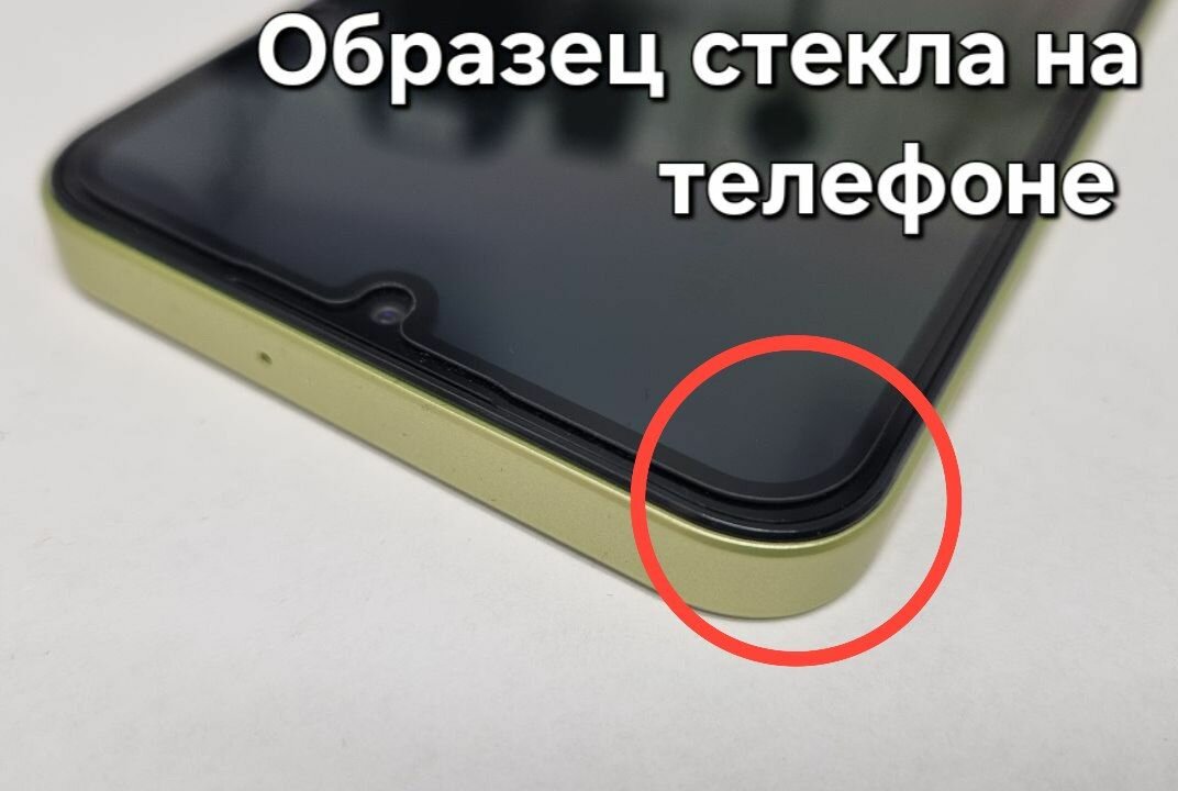Противоударное закалённое защитное стекло для смартфонов Samsung Galaxy A25 Самсунг Галакси А25 — фото 1