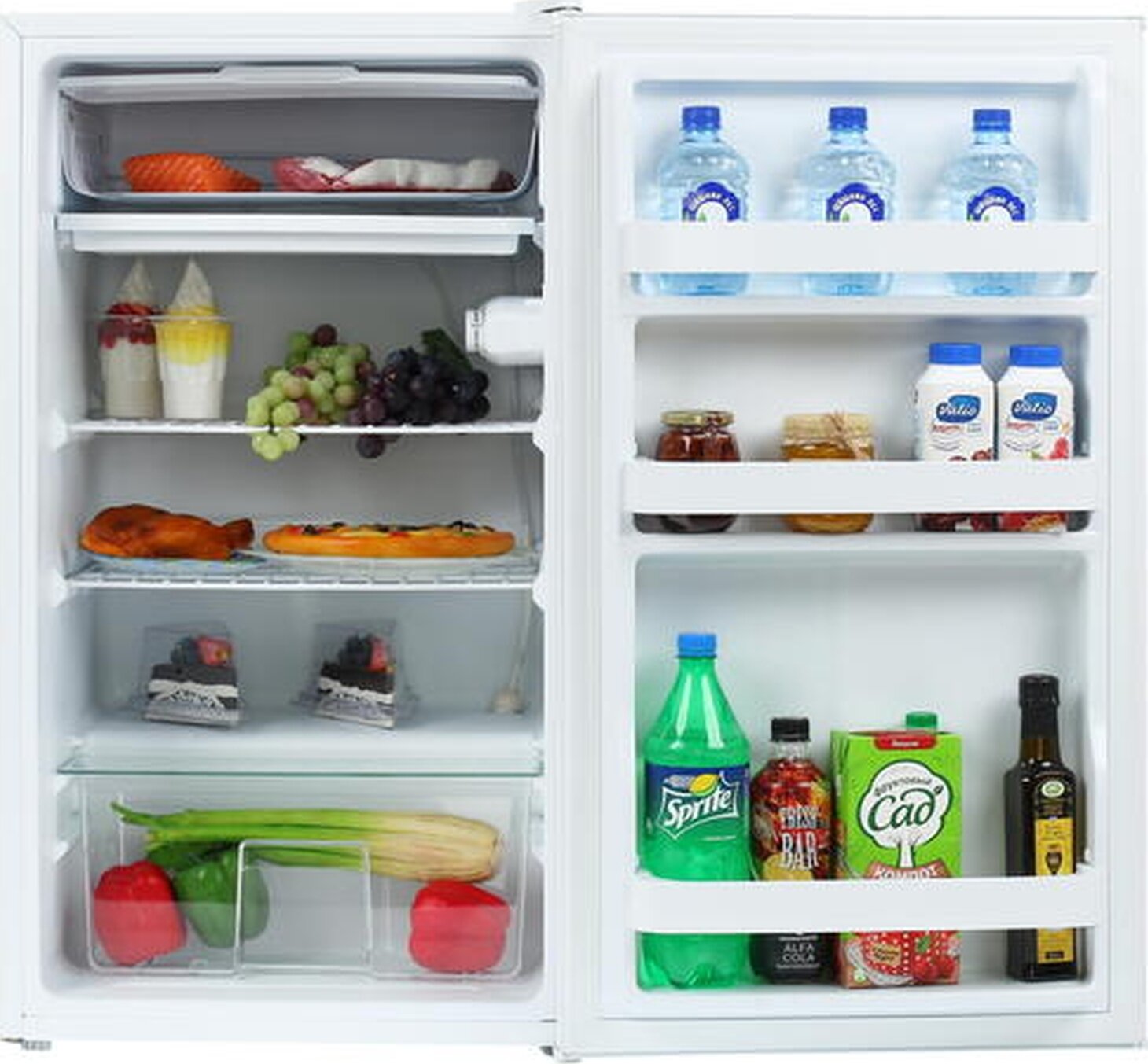 Холодильник KRAFT , однокамерный, белый - фото №12