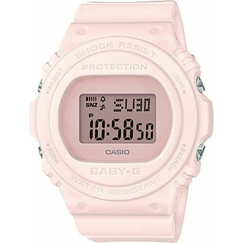 фото Наручные часы, розовый casio baby-g