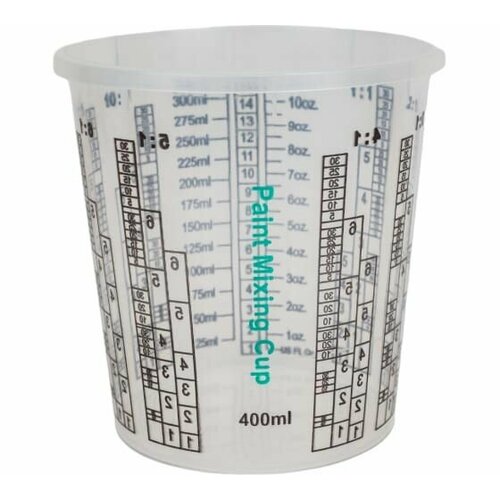 Емкость пластиковая для смешивания красок 400мл LKM-NRG 100шт