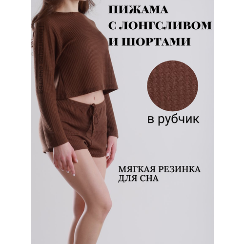 фото Пижама sexy lingerie, размер xl, коричневый