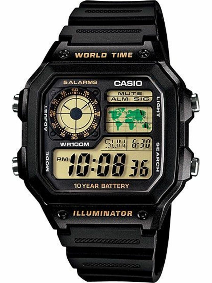 Наручные часы CASIO Collection AE-1200WH-1B