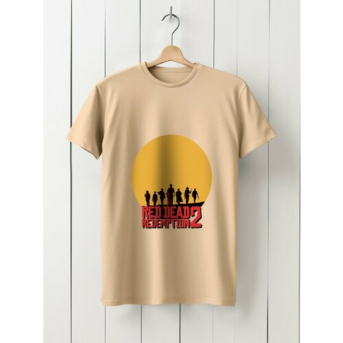 фото Футболка hypnotica, размер 2xs, бежевый