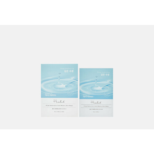 Тканевая маска для лица THE LAB by blanc doux Oligo Hyaluronic Acid Watery Skin Mask / количество 10 шт the lab by blanc doux тканевая маска для лица oligo hyaluronic acid watery skin mask