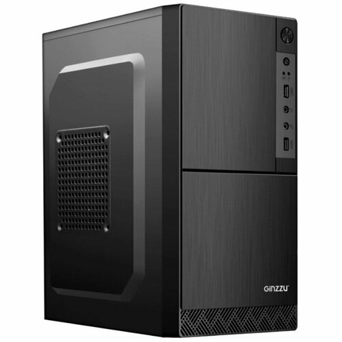 корпус ginzzu b190 400w b190 400w Корпус для компьютера Ginzzu B190 Minitower 400W B190 black