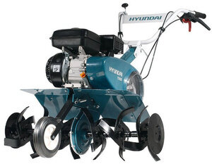 HYUNDAI [T 850] Культиватор бензиновый { двигатель HYUNDAI IC200 4-х такт, 6,5 л. с./196 см3, скорость 1 вперед/1 назад, ширина 30-60-90 см, глубина 32 см, вес 52 кг }