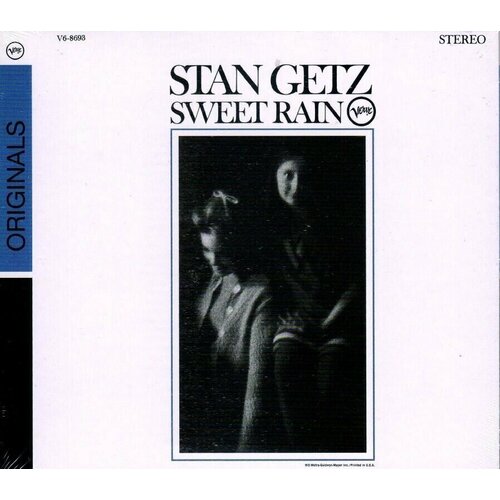 stan getz sweet rain digipak verve cd ec компакт диск 1шт Компакт-Диски, Verve Records, STAN GETZ - Sweet Rain (CD)