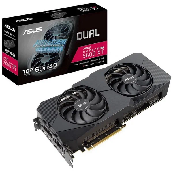 Видеокарта ASUS Radeon RX 5600XT DUAL EVO