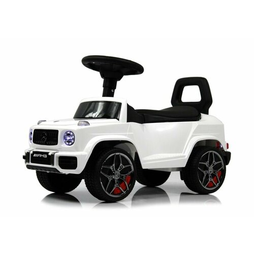 Другие электромобили Rivertoys Детский толокар Mercedes-Benz G63 (Z001ZZ-D) белый бриллиант