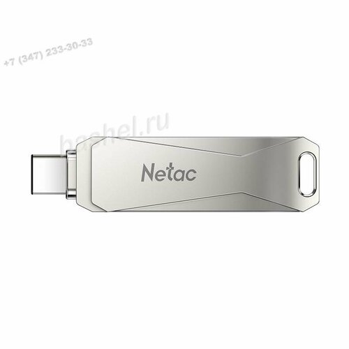 Накопитель Netac U782C USB3.0+TypeC Dual Flash Drive 32GB, NeTac накопитель netac ua31 usb3 2 flash drive 64gb netac