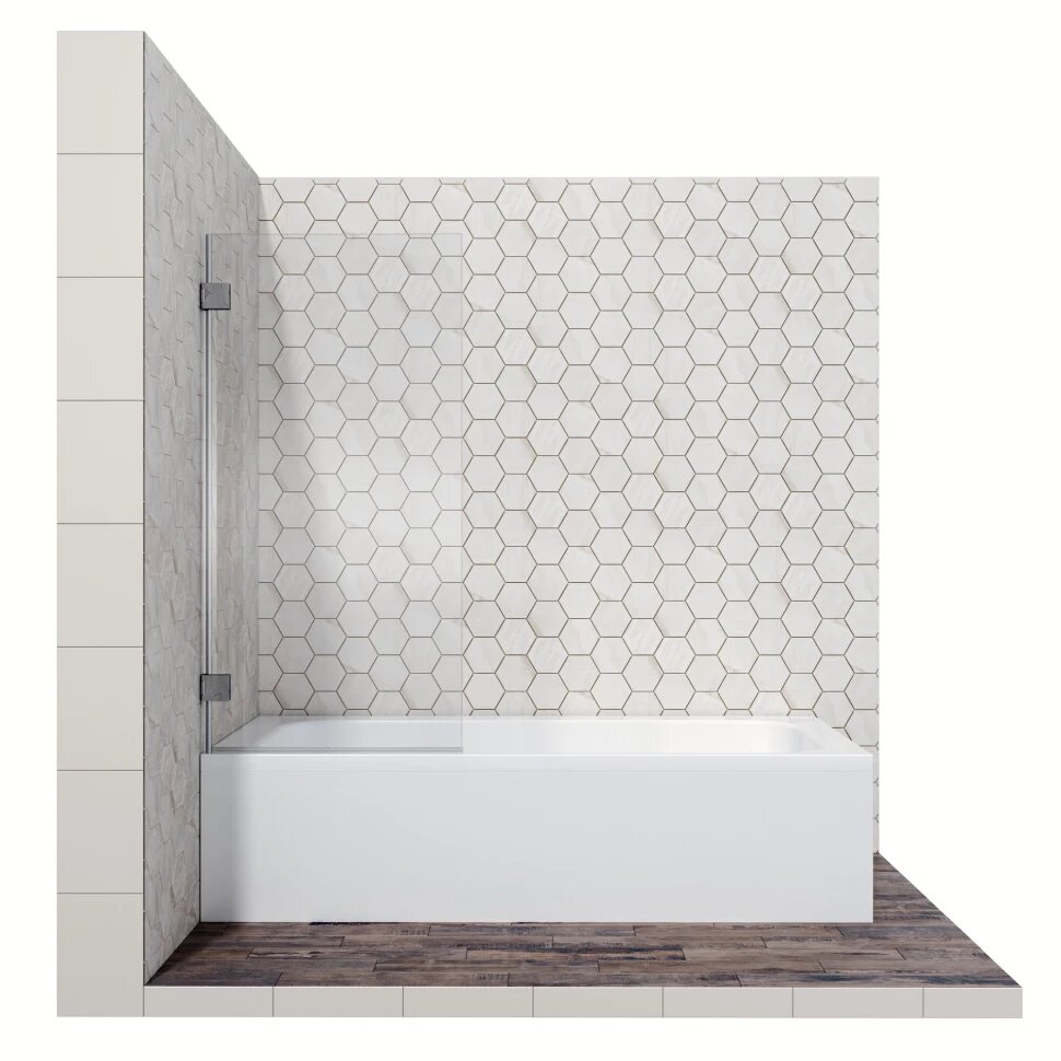 Шторка для ванны 695 см Ambassador Bath Screens 16041101 прозрачное