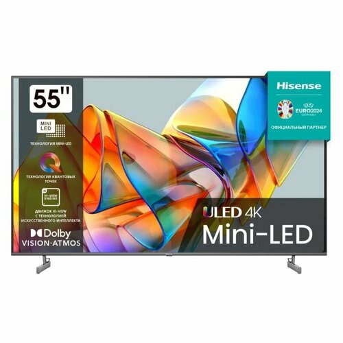 55 Телевизор Hisense 4K UHD 55U6KQ Black 5822300₽