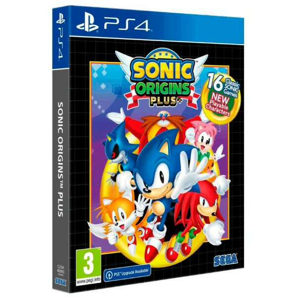 Игра Sonic Origins Plus [PS4, русские субтитры]