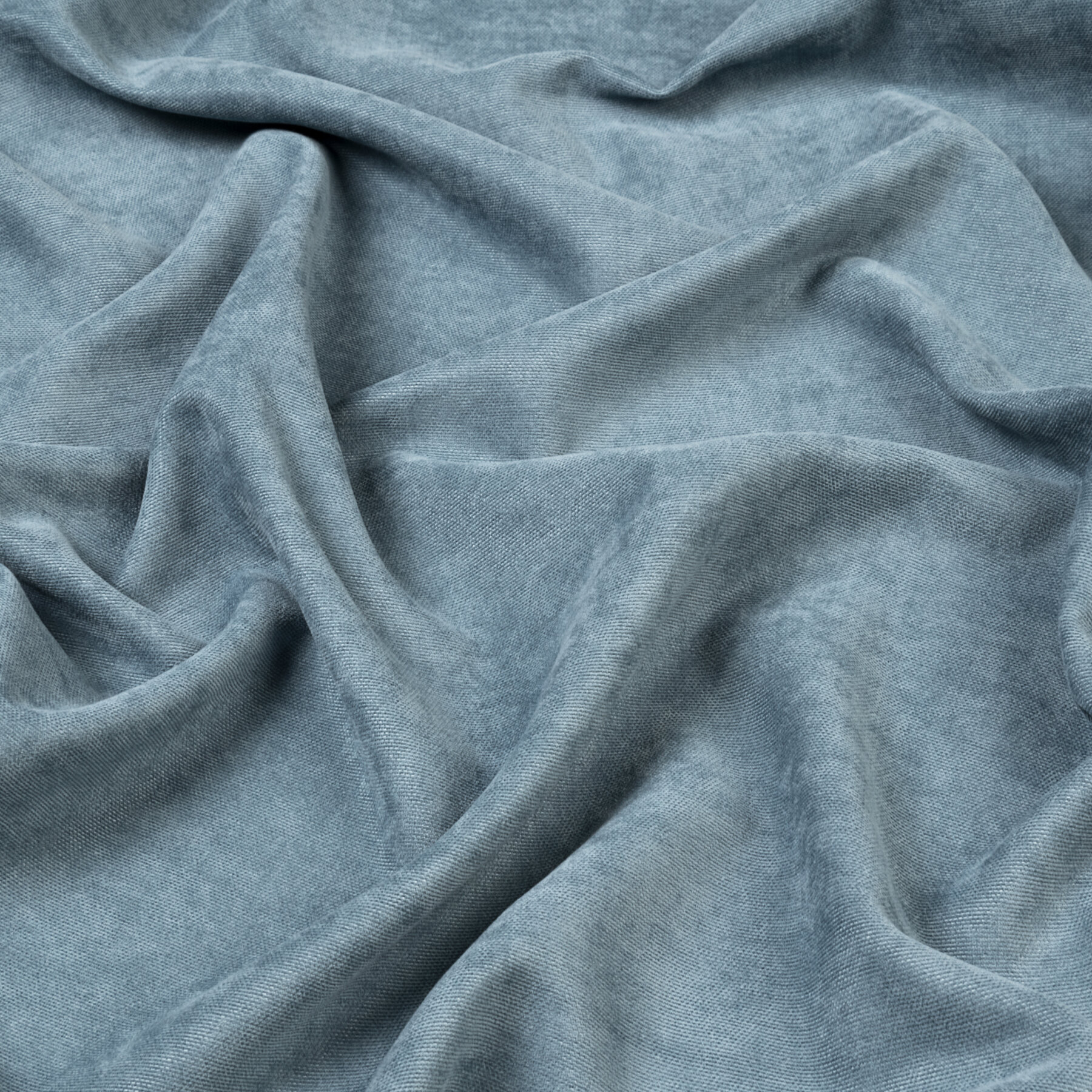 Портьера LEGRAND канвас 150 на 260 см серо-голубой Hoff - фото №4