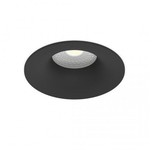 Встраиваемый светильник G-Lumi круглый черный под лампу MR16 GU10