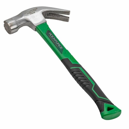 Молоток-гвоздодер с магнитным держателем гвоздя 350гр. Rock FORCE RF-T7012