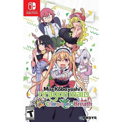 Игра Miss Kobayashis Dragon Maid: Sakuretsu! Chorogon Breath (Nintendo Switch, Английская версия)