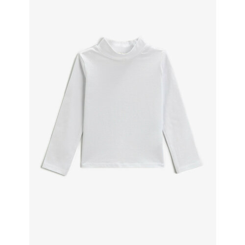 фото Лонгслив koton, размер 5-6 лет, белый