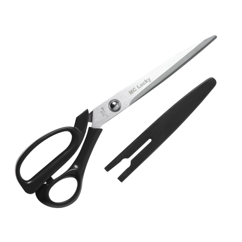 Ножницы для флористов MC-08, 25*7,5 см, черные ручки (нержавеющая сталь 2cR13)