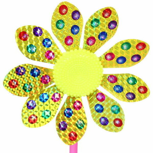 Ветрячок d-165 см Цветок пестрый 28 см микс 339₽