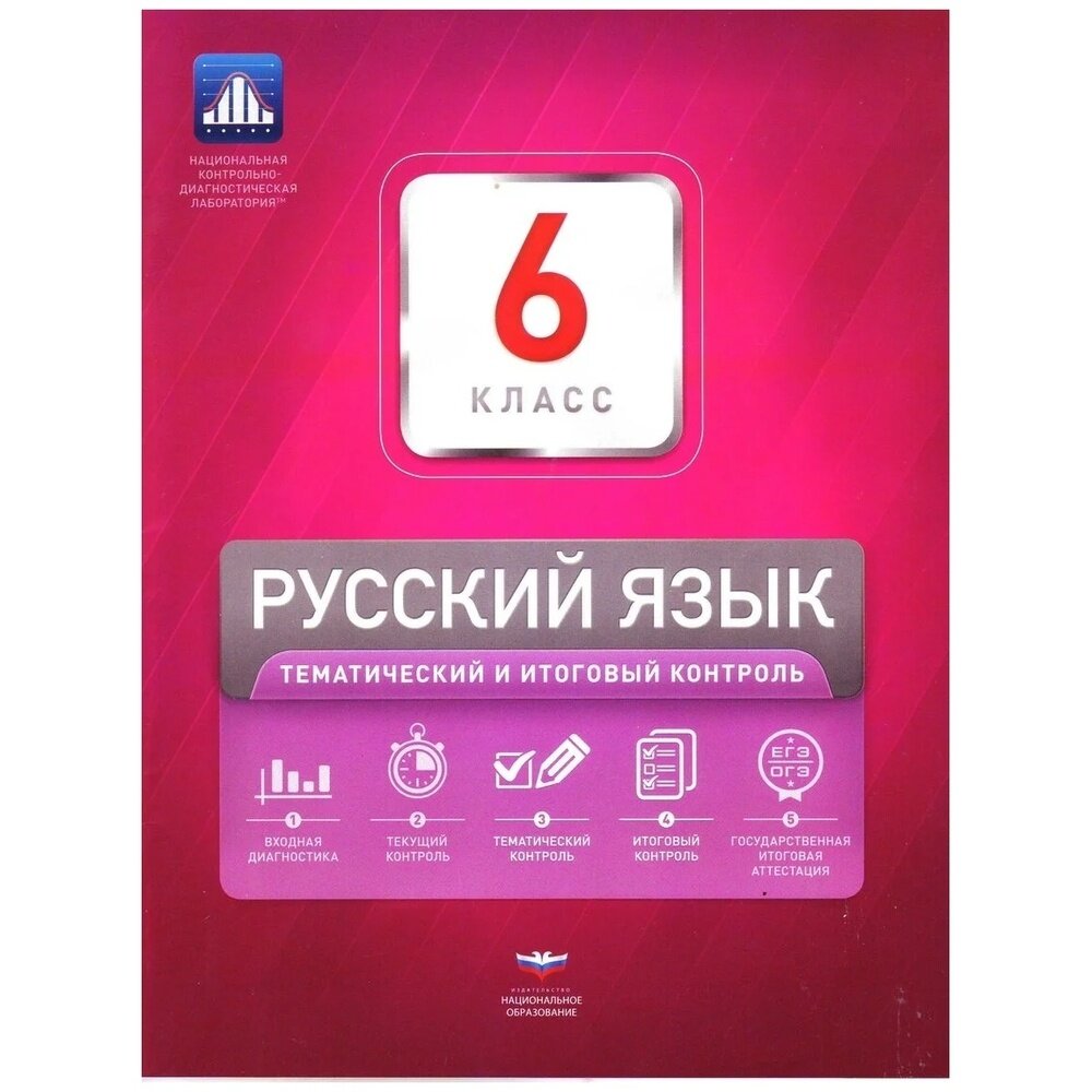 Русский язык. 6 класс. Тематический и итоговый контроль - фото №3