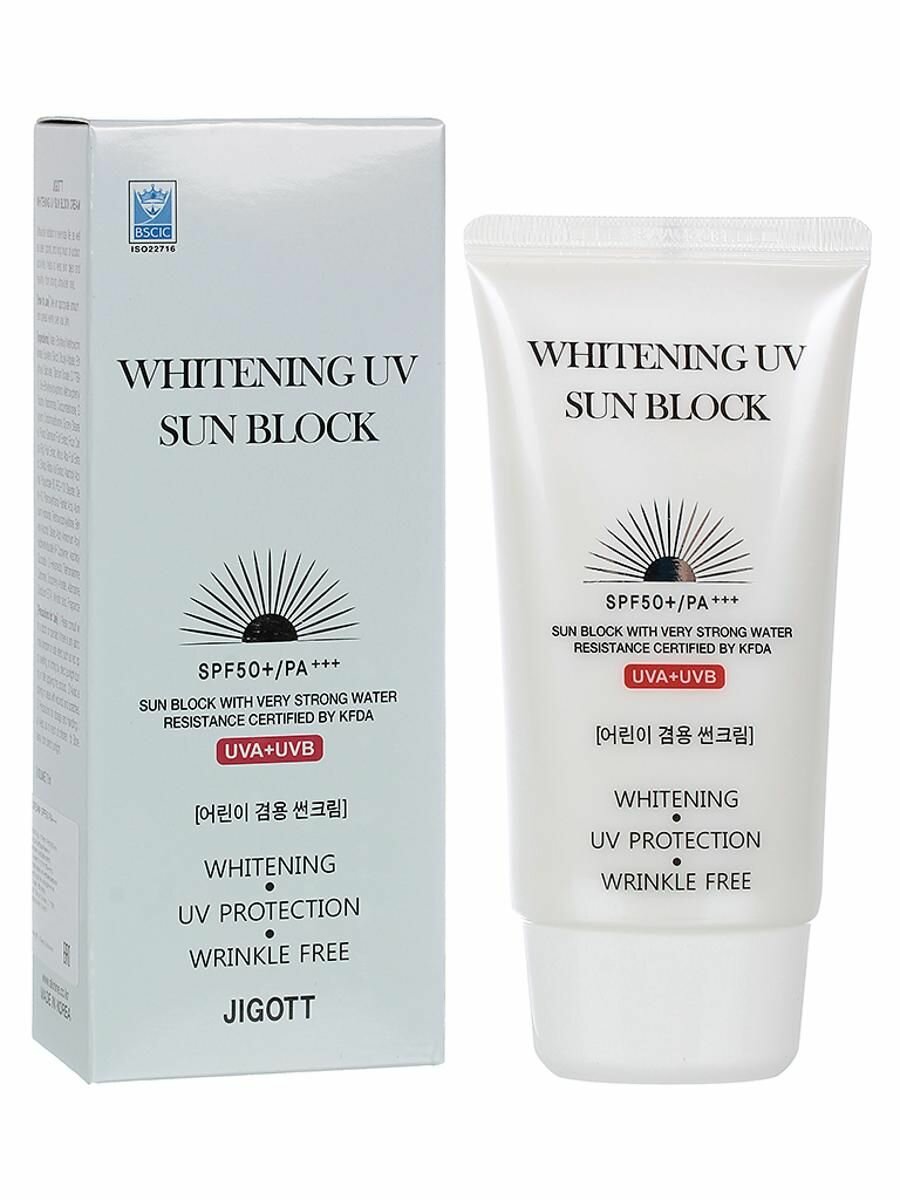 Крем солнцезащитный WHITENING UV SUN BLOCK SPF50 PA+++, 70мл