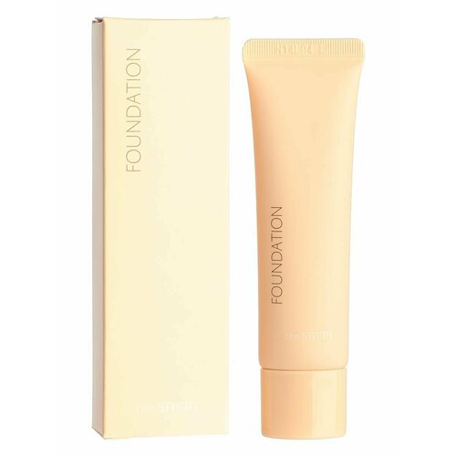 Крем 01, 30 мл, Saemmul Airy Cotton Foundation 01 Light Beige, THE SAEM